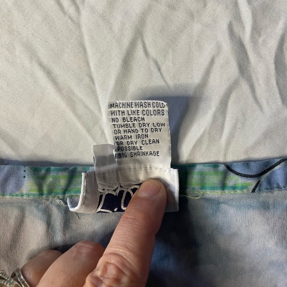 Lilly Pulitzer vintage ruffle grass skirt print - Picture 4 of 5